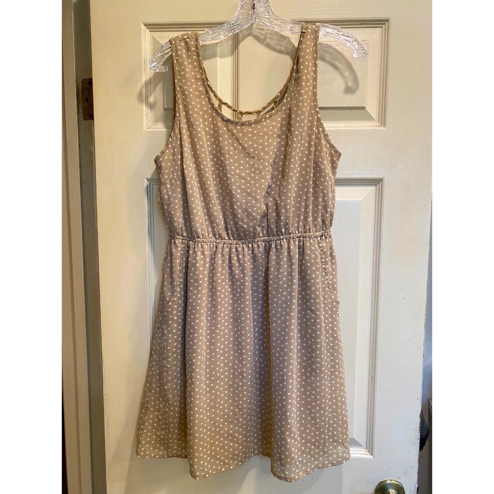 ModCloth Sleeveless Polka Dot Dress